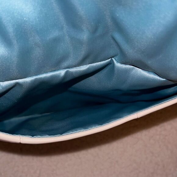 Coach white weave shoulder bag with crossbody strap - Picture 3 of 16